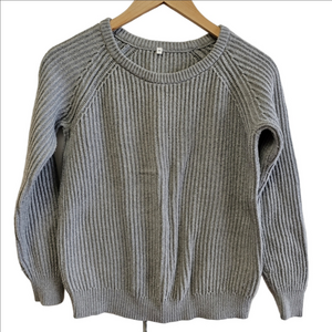 Grey Knitted Sweater